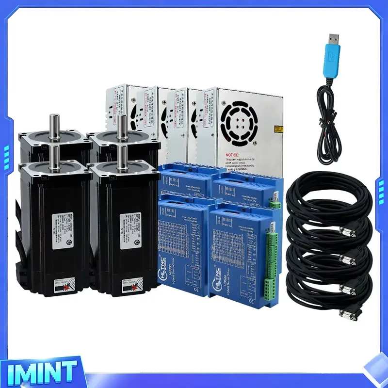 4 Axis Nema 34 Closed Loop Ste - Hybrid Servo Driver Nema 34 8.5Nm ulasan dan harga