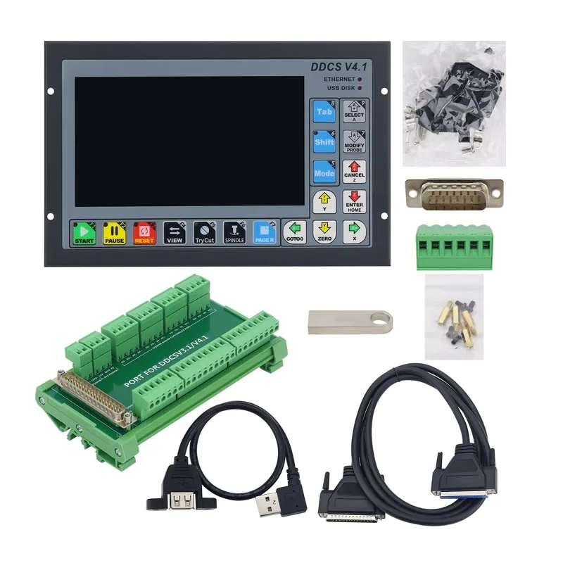 DDCS-V4.1 3-Axis/4-Axis Standa - Ddcs V4.1 4 Axis Cnc Offline Controller ulasan dan harga