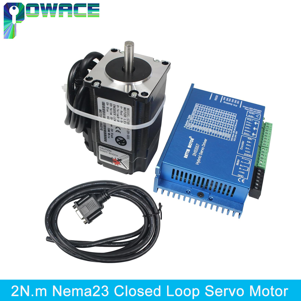 【EU】 2N.m Nema23 Closed Loop S - Nema 23 Closed Loop Stepper Motor Driver Kit ulasan dan harga