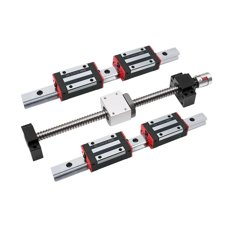 linear rails linear guides 2pc - Hgr20 Linear Guide Rail Ballscrew Set ulasan dan harga