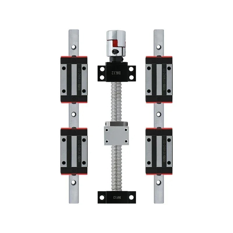 linear rails linear guides 2pc - Hgr20 Linear Guide Rail Ballscrew Set ulasan dan harga