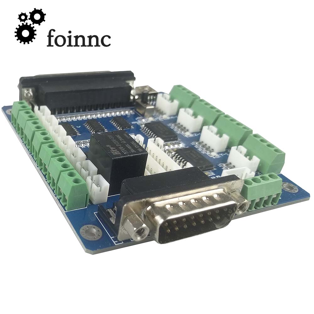 Mach3 5 Axis CNC Breakout Cont - 5 Axis Cnc Breakout Board Interface Mach3 ulasan dan harga