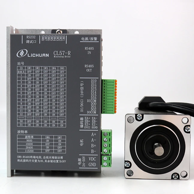 2026 LICHUAN RS485 Nema 23 Ste - Nema 23 Closed Loop Stepper Motor Driver Kit ulasan dan harga