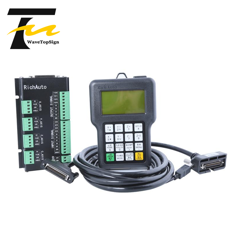 Richauto DSP A11 CNC Controlle - Richauto A11 Dsp Controller 3 Axis ulasan dan harga