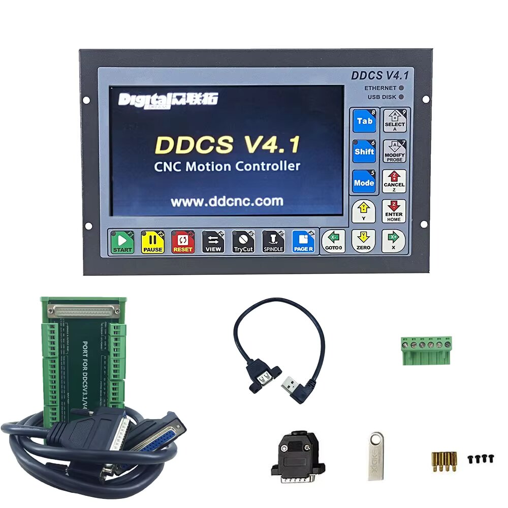 DDCS V4.1 Standalone Motion Co - Ddcs V4.1 4 Axis Cnc Offline Controller ulasan dan harga