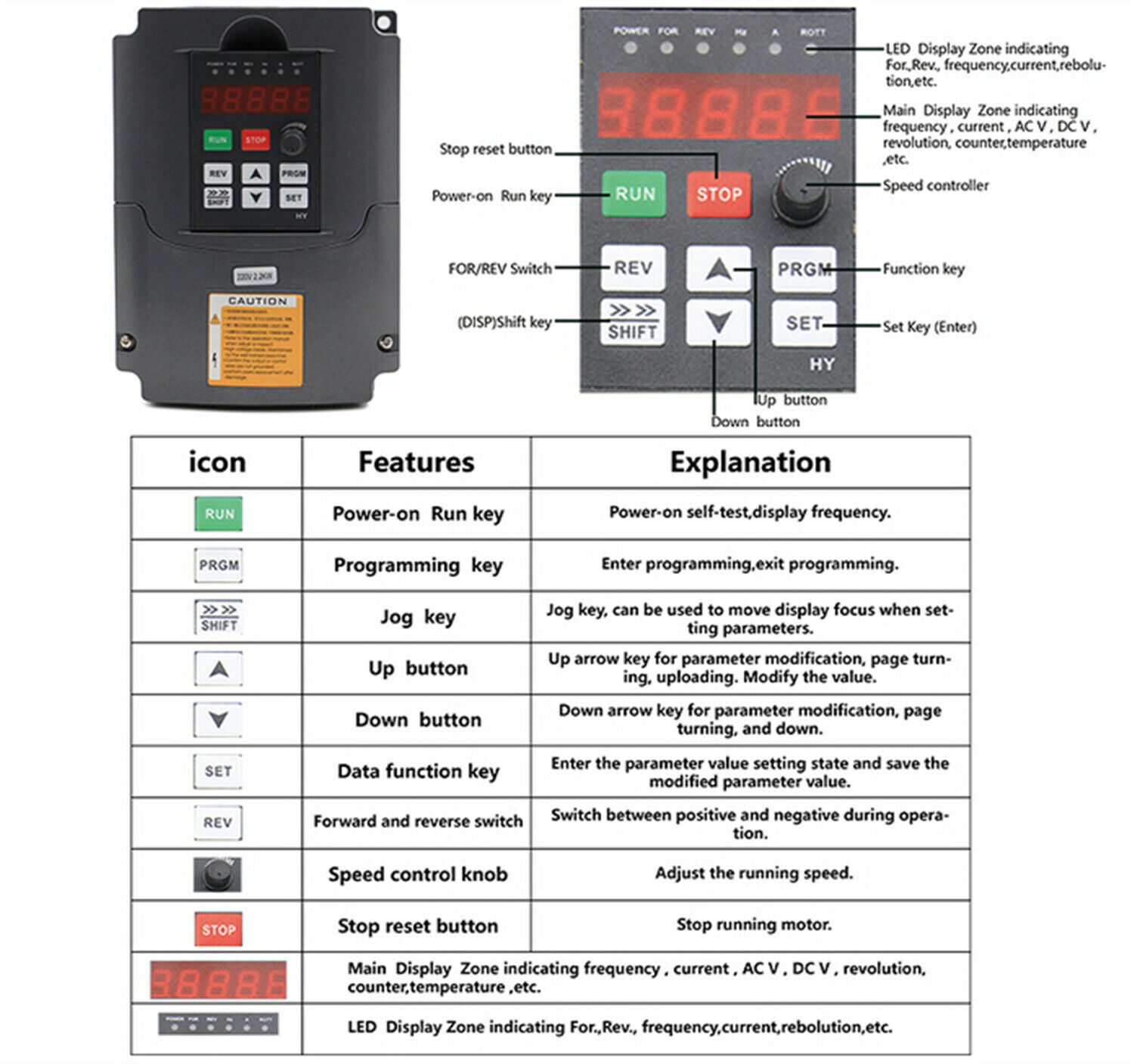 2.2KW 110V or 220V 8A GDZ-80-2 - 2.2Kw Water Cooled Spindle Kit Vfd ulasan dan harga