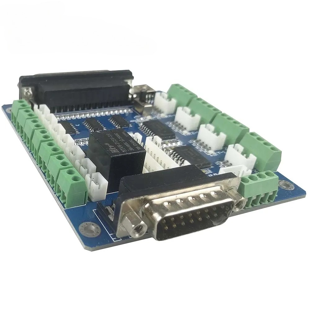 Mach3 5 Axis CNC Breakout Cont - 5 Axis Cnc Breakout Board Interface Mach3 ulasan dan harga