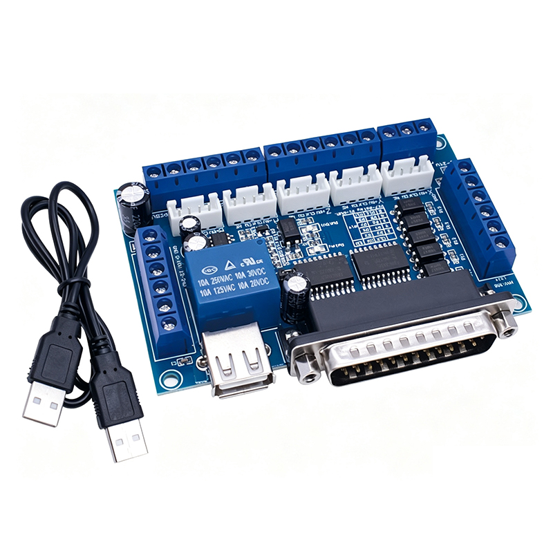 MACH3 CNC Breakout Board 5 Axi - 5 Axis Cnc Breakout Board Interface Mach3 ulasan dan harga