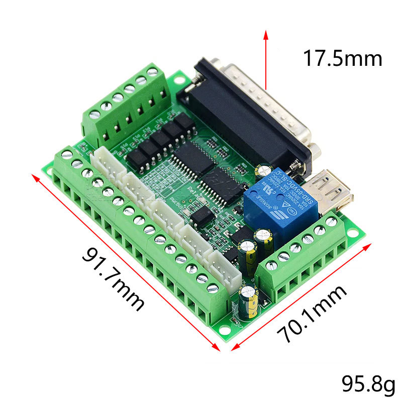 5 Axis CNC Interface Adapter B - 5 Axis Cnc Breakout Board Interface Mach3 ulasan dan harga